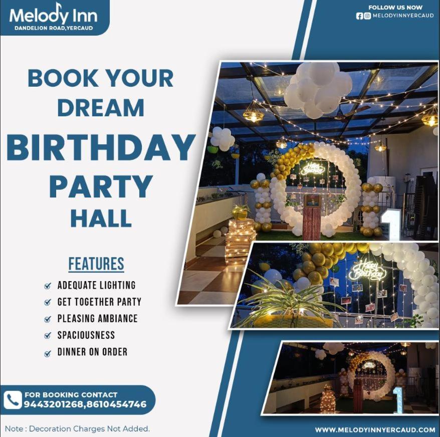 Melody Inn Luxury Home Stay Yercaud Exterior foto